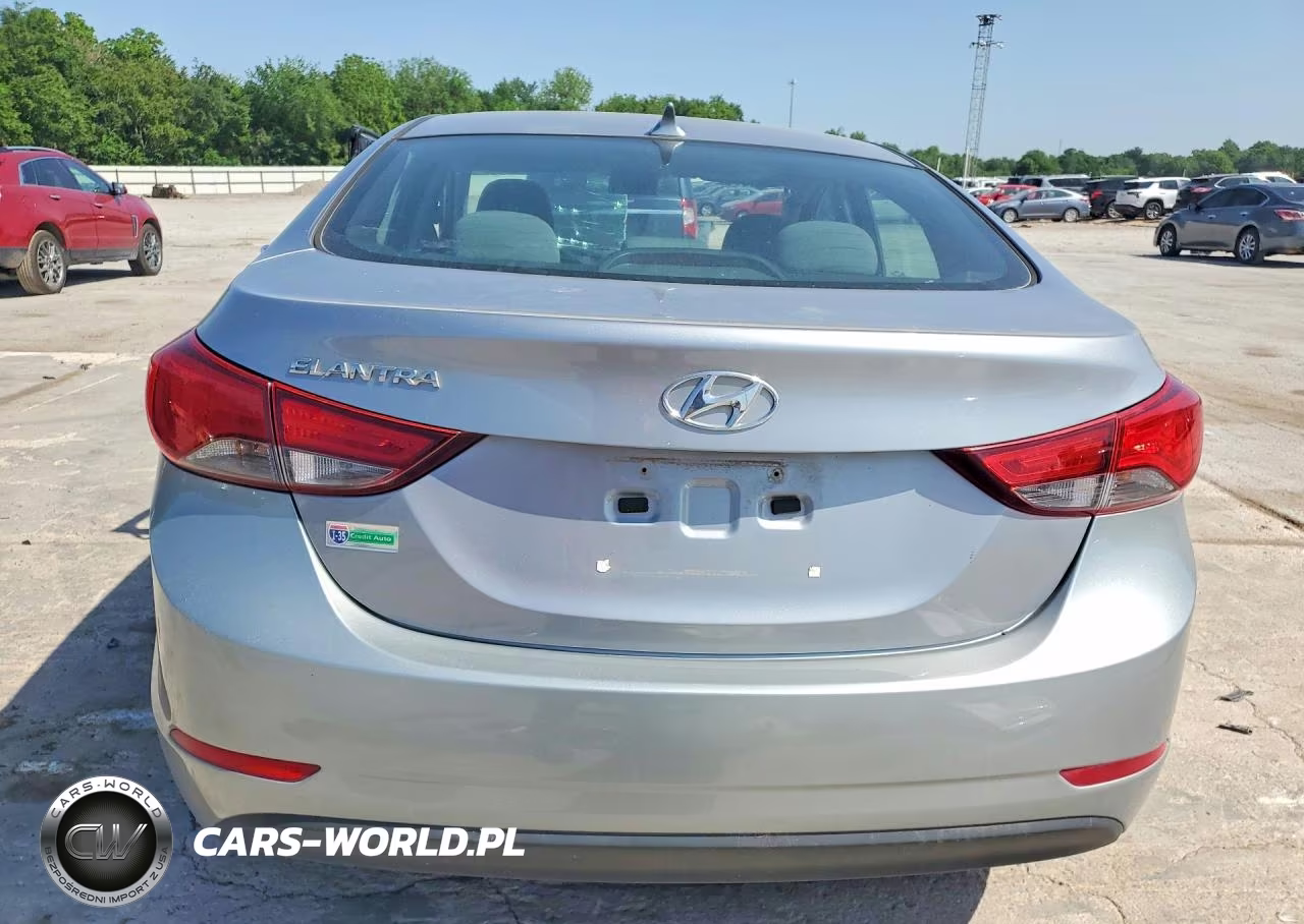 2015 Hyundai Elantra Se VIN:5NPDH4AE2FH584604 - 6