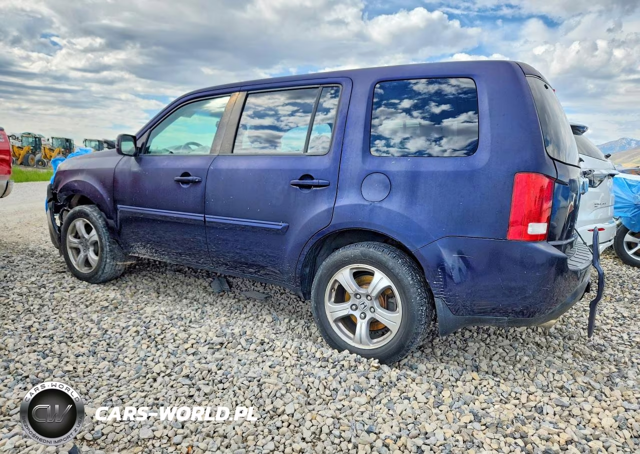 2013 Honda Pilot VIN:5FNYF4H58DB007939 - 2