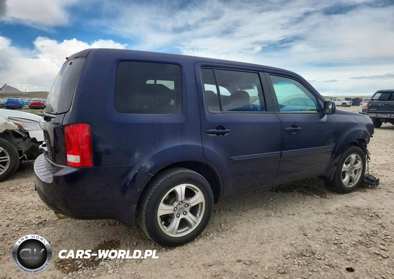 2013 Honda Pilot VIN:5FNYF4H58DB007939 - 3