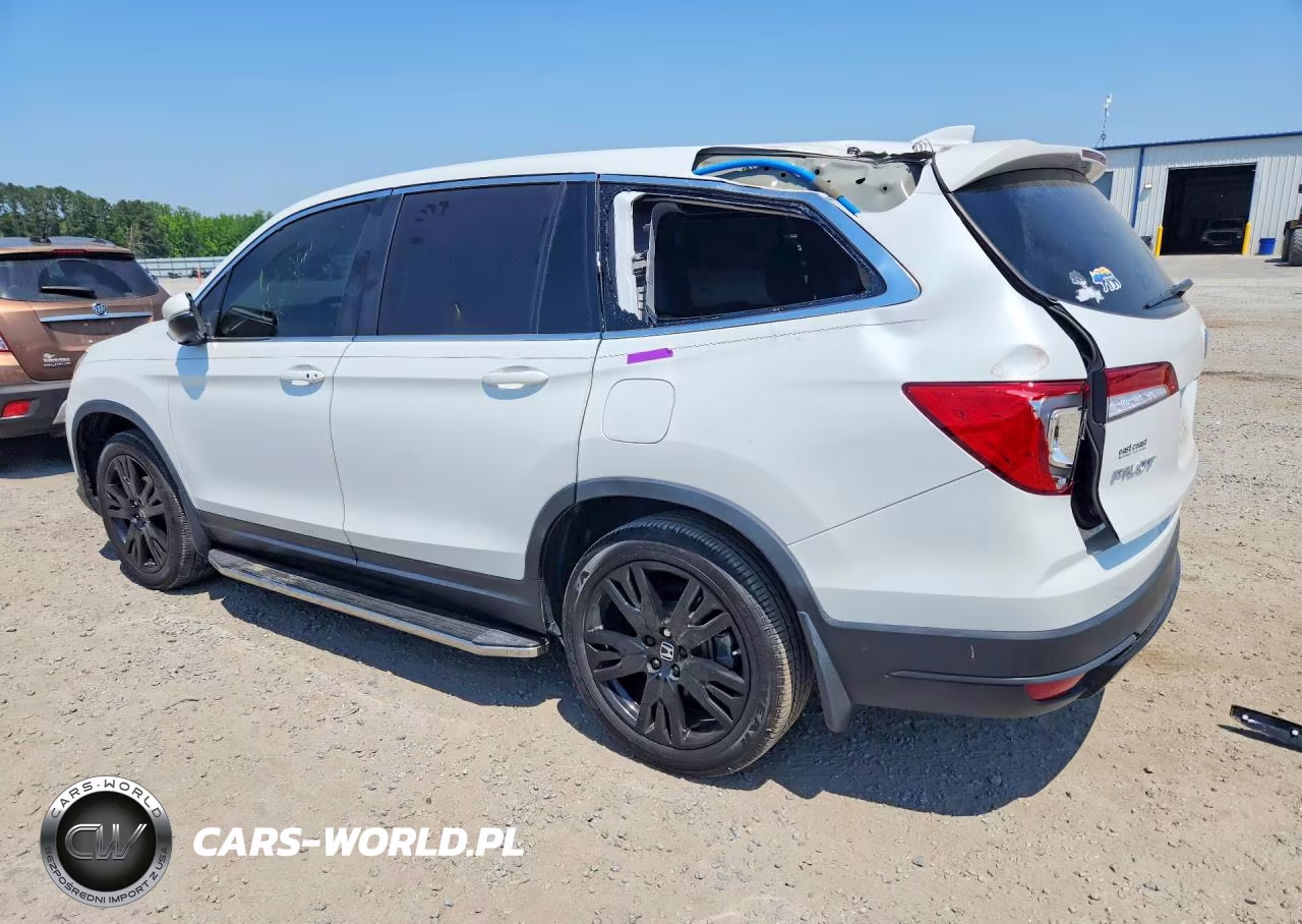 2022 Honda Pilot Se VIN:5FNYF5H27NB021196 - 2