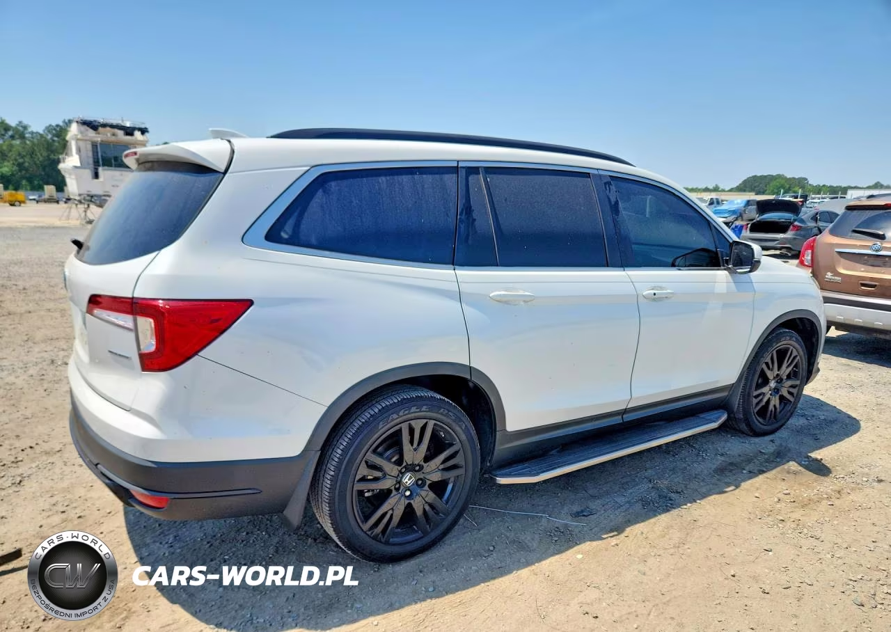 2022 Honda Pilot Se VIN:5FNYF5H27NB021196 - 3