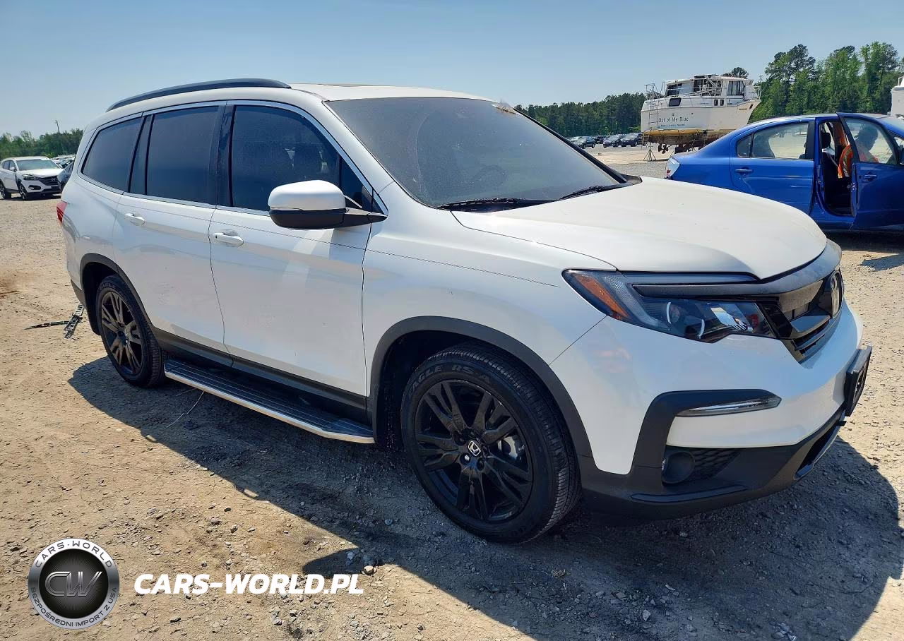 2022 Honda Pilot Se VIN:5FNYF5H27NB021196 - 4