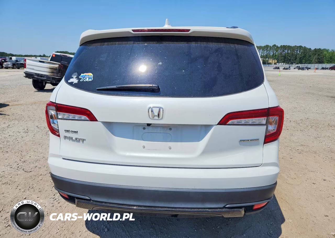 2022 Honda Pilot Se VIN:5FNYF5H27NB021196 - 6