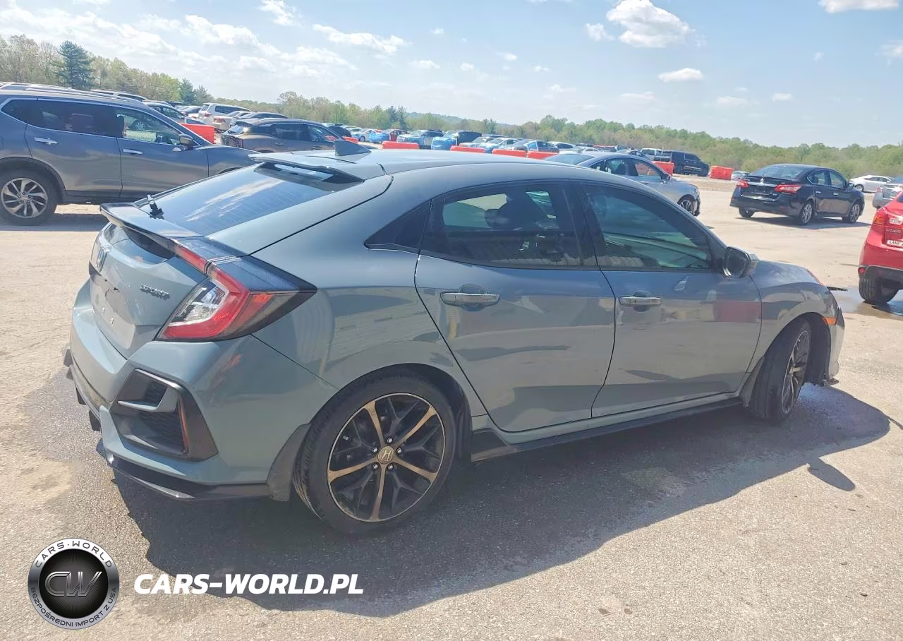2020 Honda Civic Sport VIN:SHHFK7H44LU411023 - 3