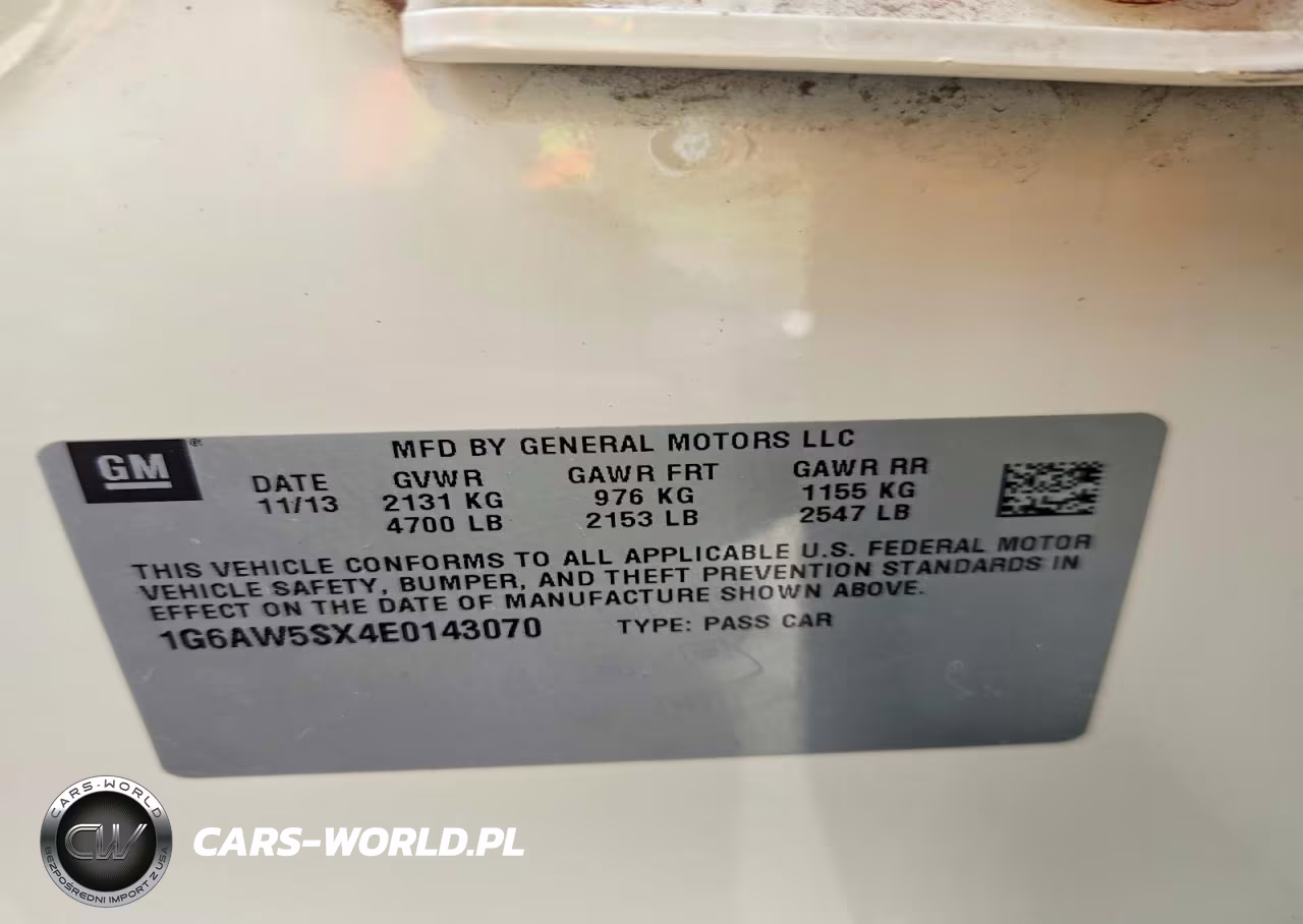2014 Cadillac Cts VIN:1G6AW5SX4E0143070 - 12