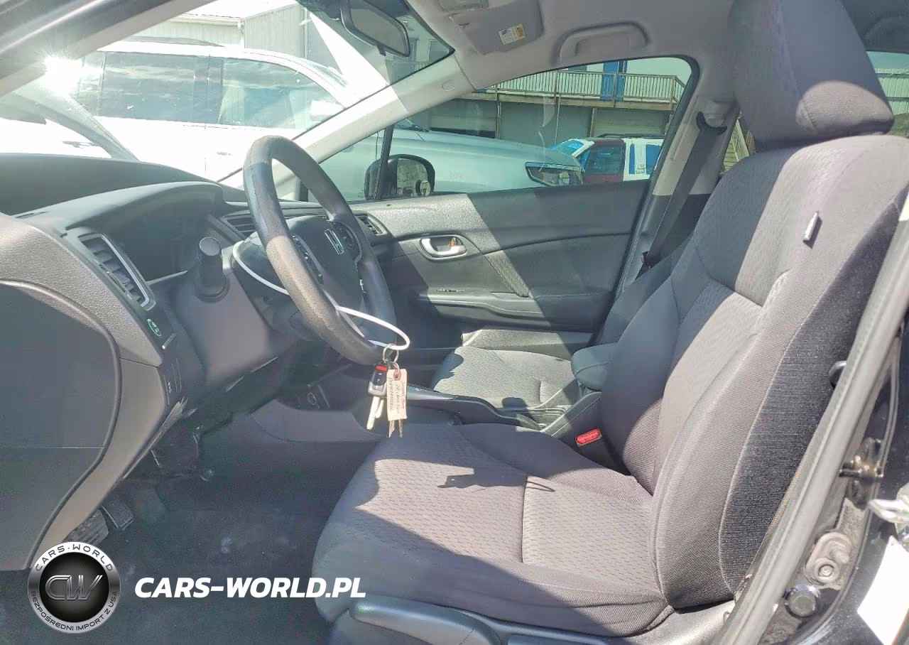 2014 Honda Civic Lx VIN:19XFB2F58EE011121 - 7