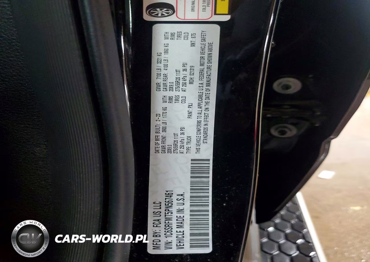 2023 Ram 1500 Big Horn VIN:1C6SRFMT5PN567461 - 12