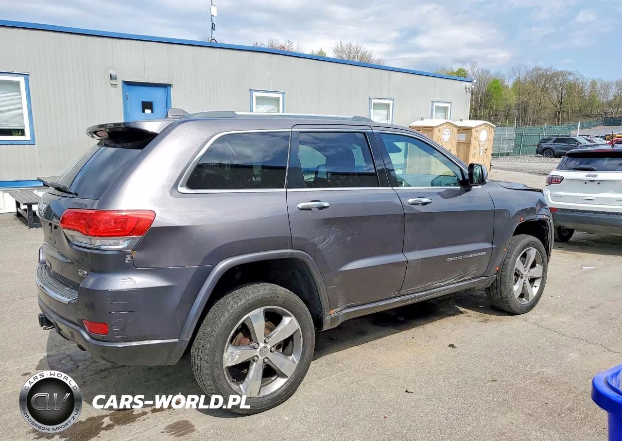 2014 Jeep Grand Cherokee Overland VIN:1C4RJFCG9EC535852 - 3