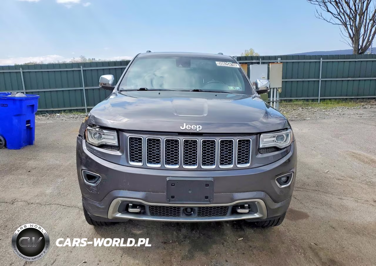 2014 Jeep Grand Cherokee Overland VIN:1C4RJFCG9EC535852 - 5