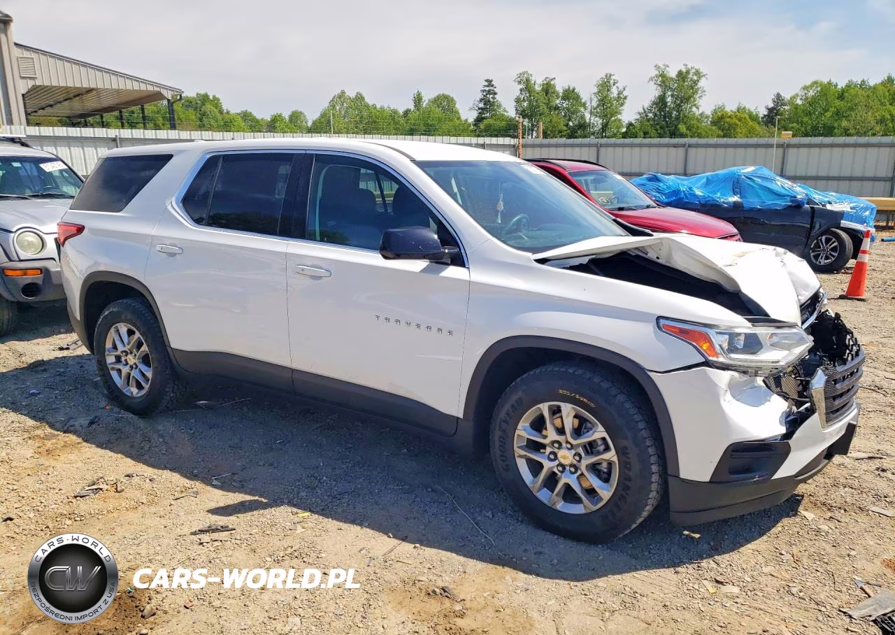 2021 Chevrolet Traverse Ls VIN:1GNEVFKW7MJ104388 - 4