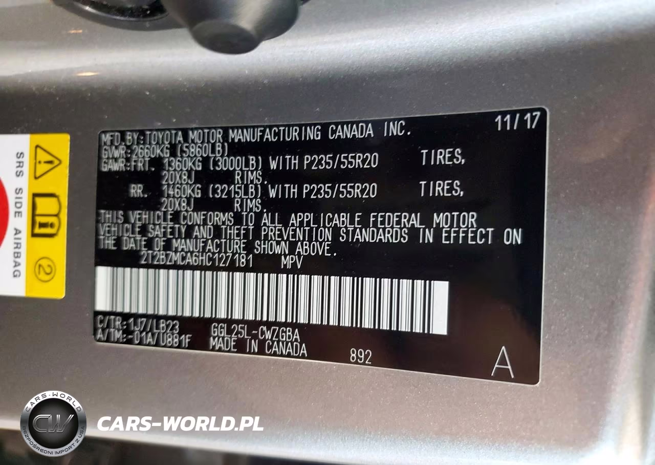 2017 Lexus Rx 350 Base VIN:2T2BZMCA6HC127181 - 14