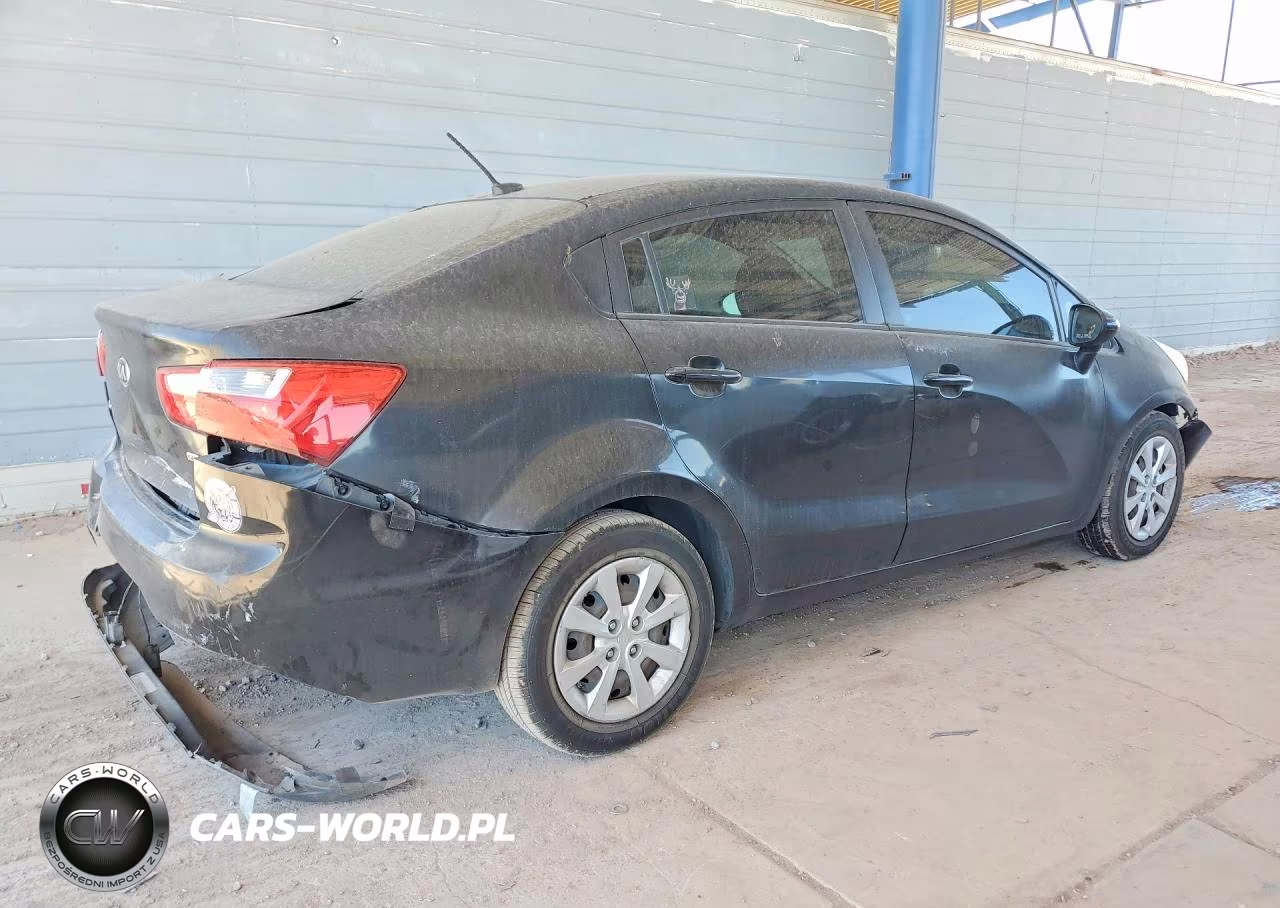 2014 Kia Rio Lx VIN:KNADM4A39E6352047 - 3