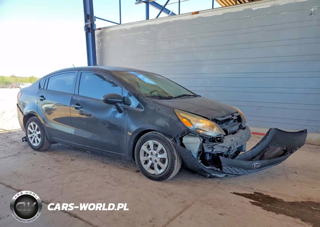 2014 Kia Rio Lx VIN:KNADM4A39E6352047 - 4