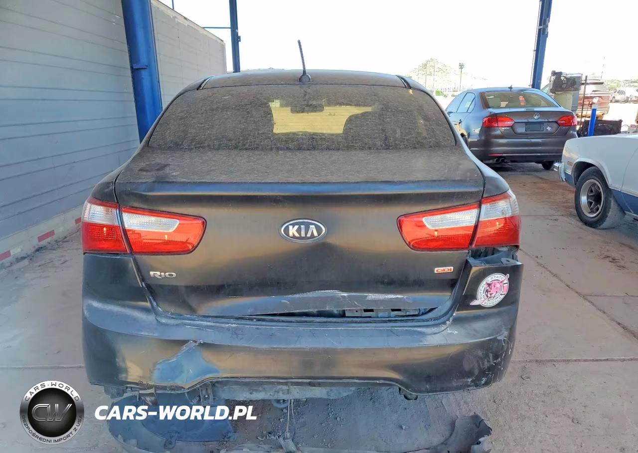 2014 Kia Rio Lx VIN:KNADM4A39E6352047 - 6