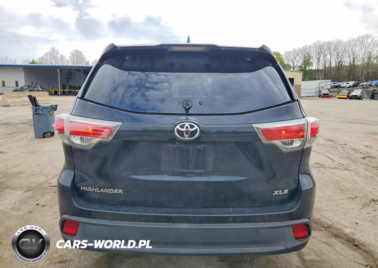 2014 Toyota Highlander Xle VIN:5TDJKRFH9ES061870 - 6