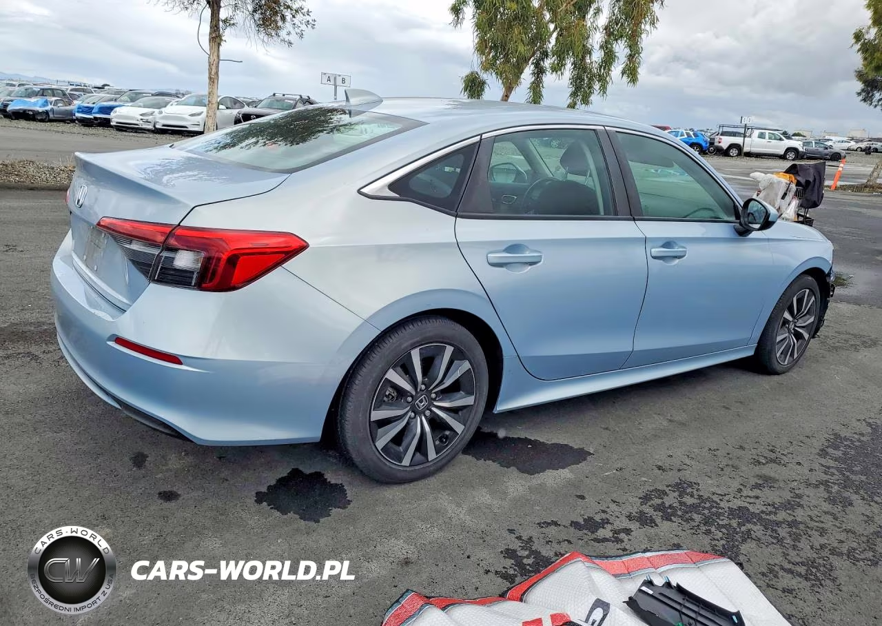 2022 Honda Civic Ex VIN:2HGFE1F73NH329673 - 3