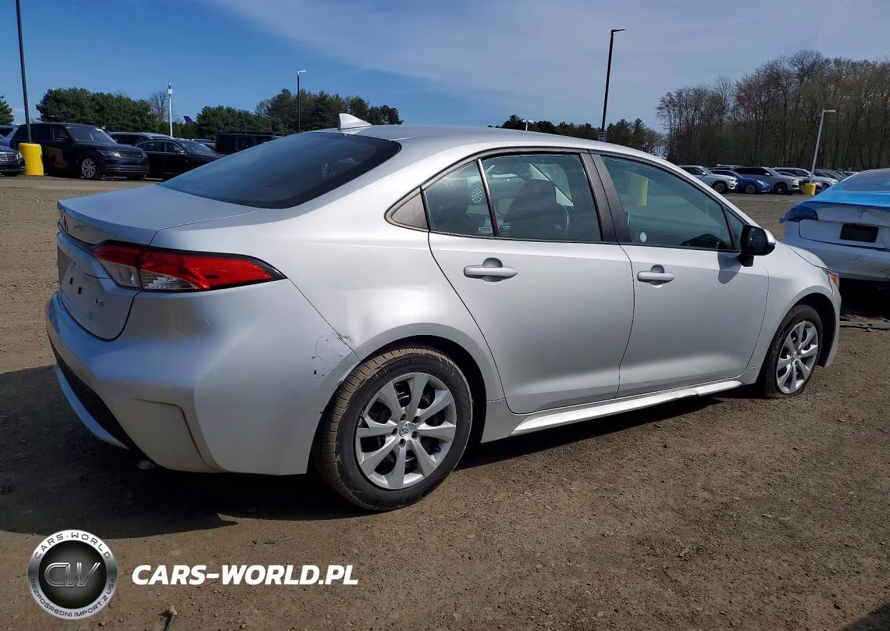 2021 Toyota Corolla Le VIN:5YFEPMAE3MP253053 - 3