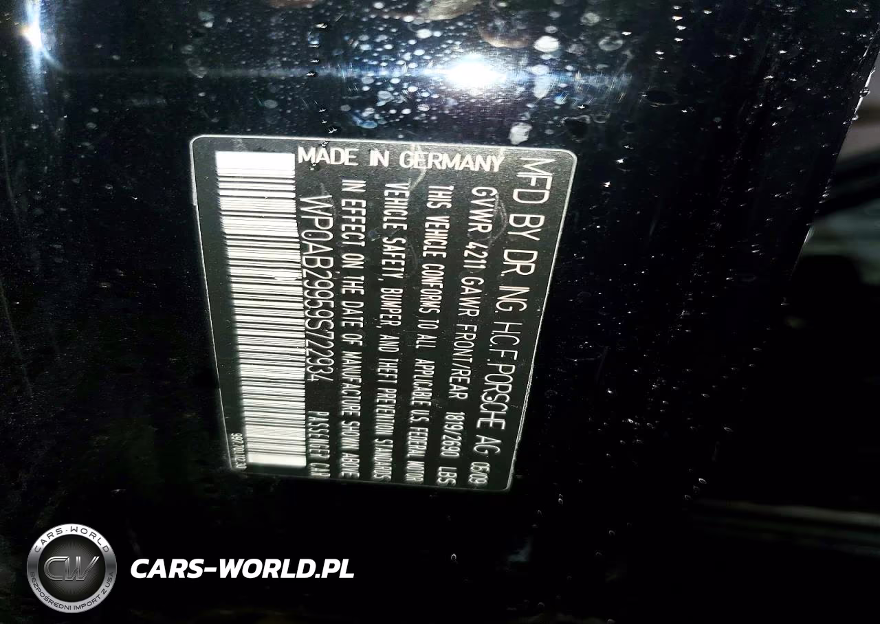 2009 Porsche 911 Carrera S VIN:WP0AB29959S722934 - 13