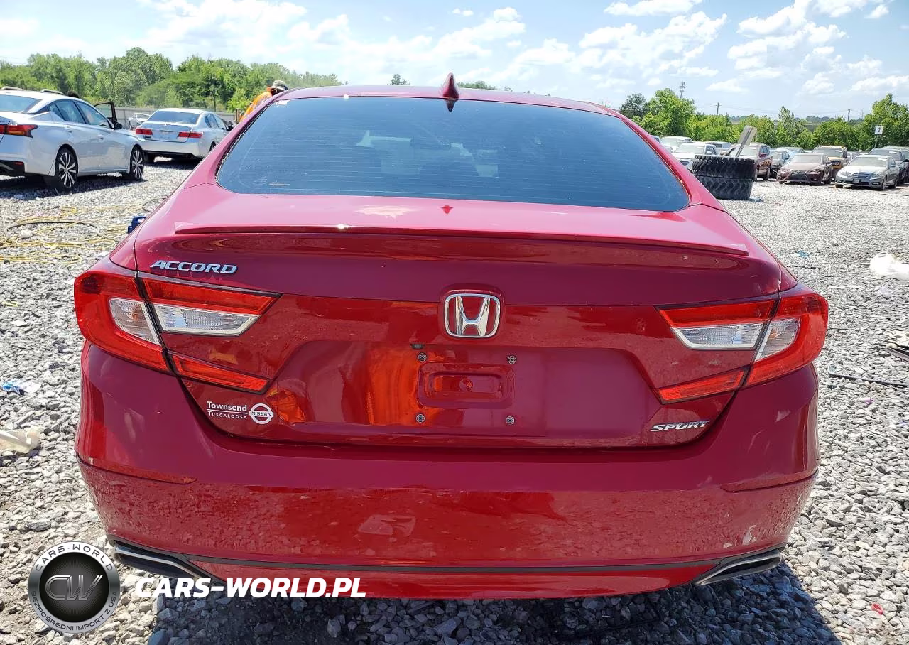 2019 Honda Accord Sport VIN:1HGCV1F33KA073805 - 6