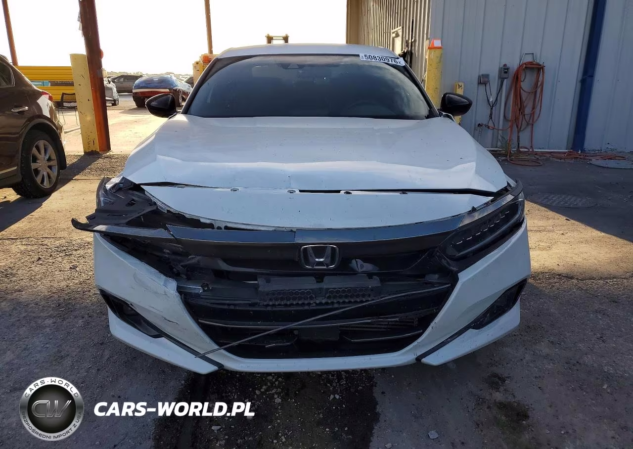 2022 Honda Accord Sport VIN:1HGCV1F37NA007911 - 5