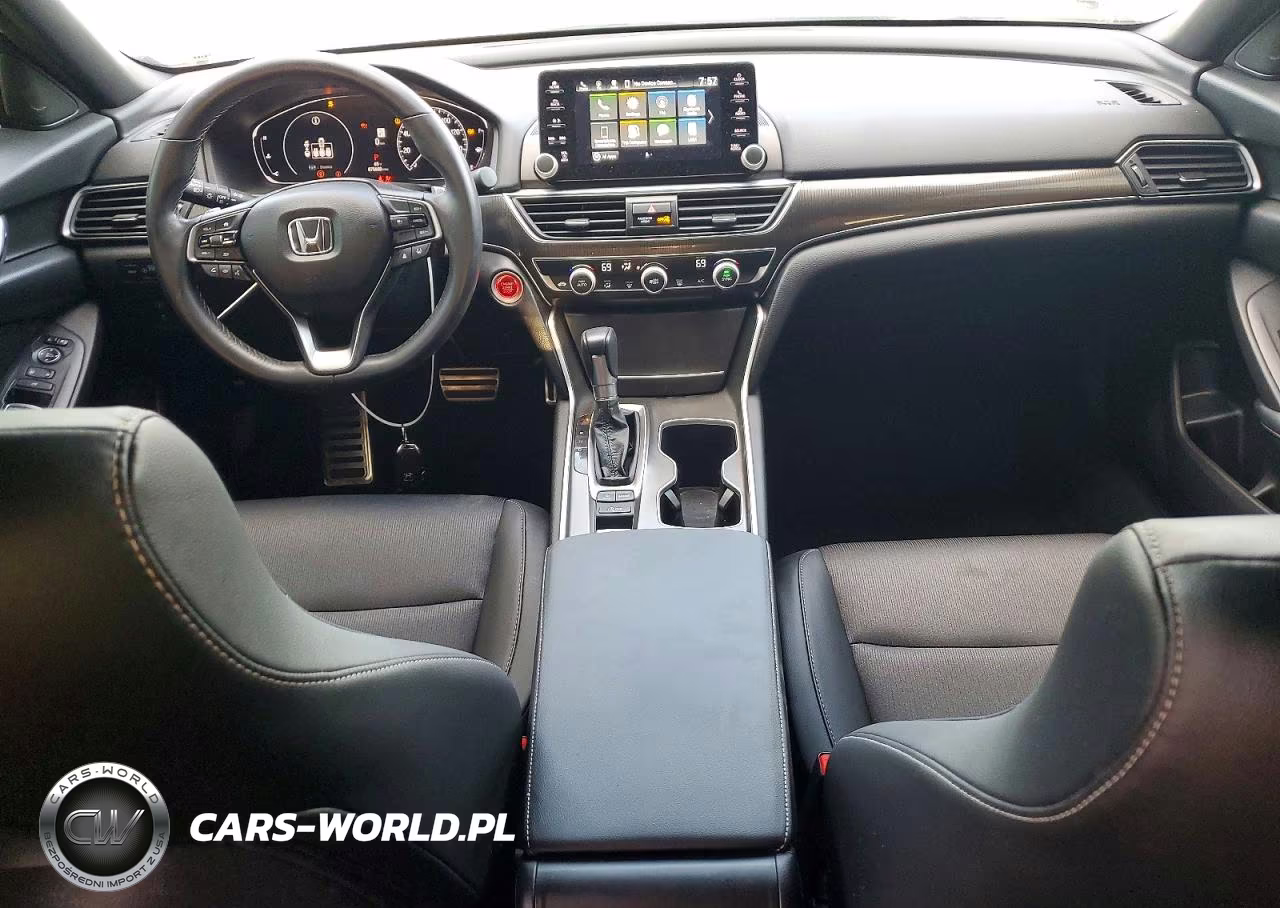 2022 Honda Accord Sport VIN:1HGCV1F37NA007911 - 8