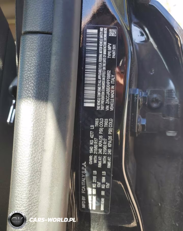 2017 Jeep Renegade Latitude VIN:ZACCJABBXHPF59852 - 12
