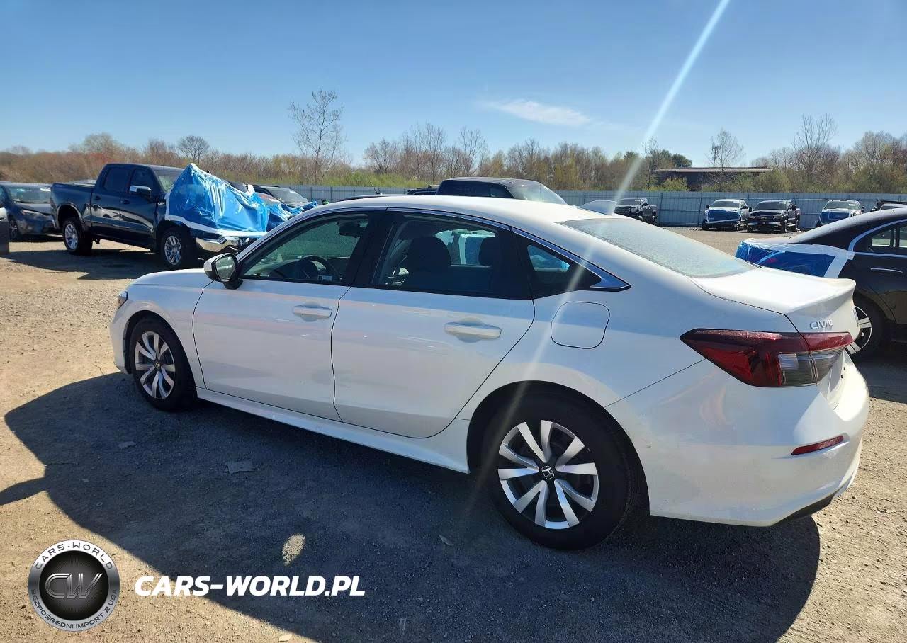 2026 Honda Civic Lx VIN:2HGFE2F26TH552023 - 2