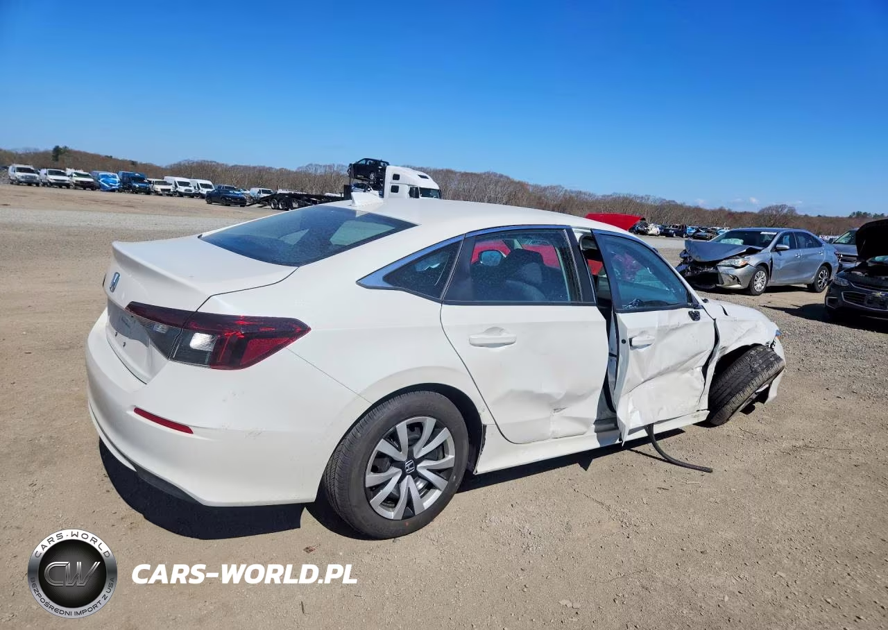 2026 Honda Civic Lx VIN:2HGFE2F26TH552023 - 3