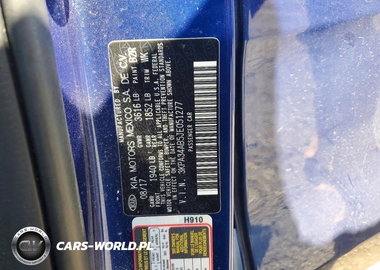 2018 Kia Rio Ex VIN:3KPA34AB5JE051277 - 12