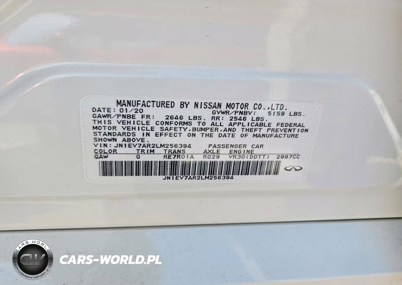 2020 Infiniti Q50 3.0T Luxe VIN:JN1EV7AR2LM256394 - 12
