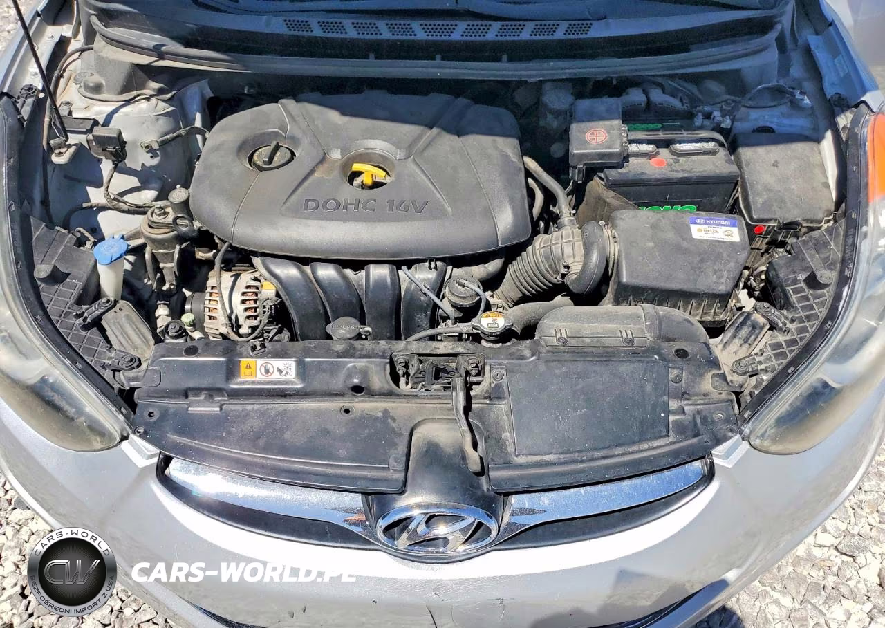 2013 Hyundai Elantra Gls VIN:KMHDH4AE2DU953170 - 11