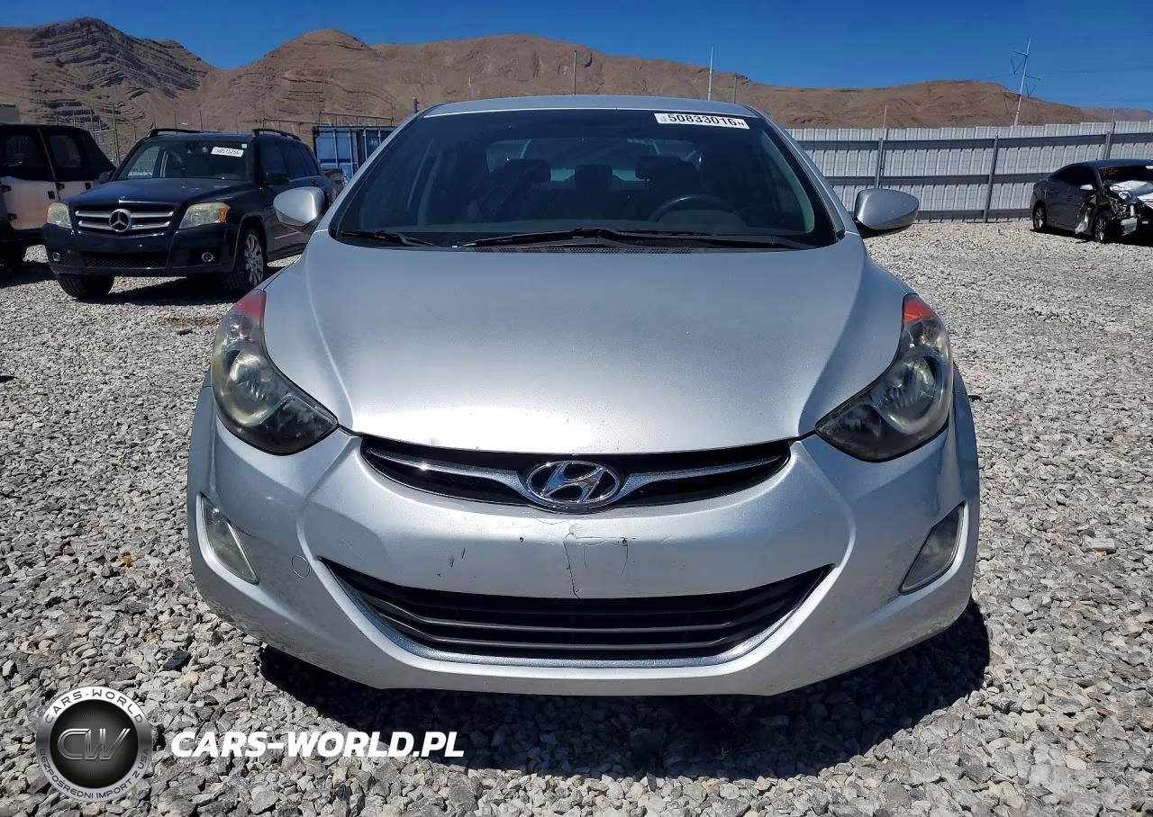 2013 Hyundai Elantra Gls VIN:KMHDH4AE2DU953170 - 5