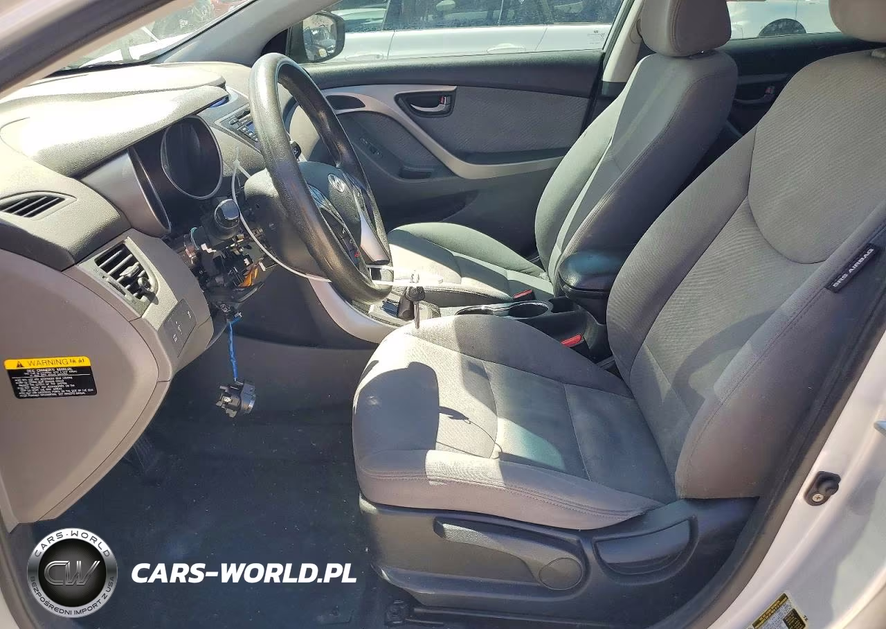 2013 Hyundai Elantra Gls VIN:KMHDH4AE2DU953170 - 7