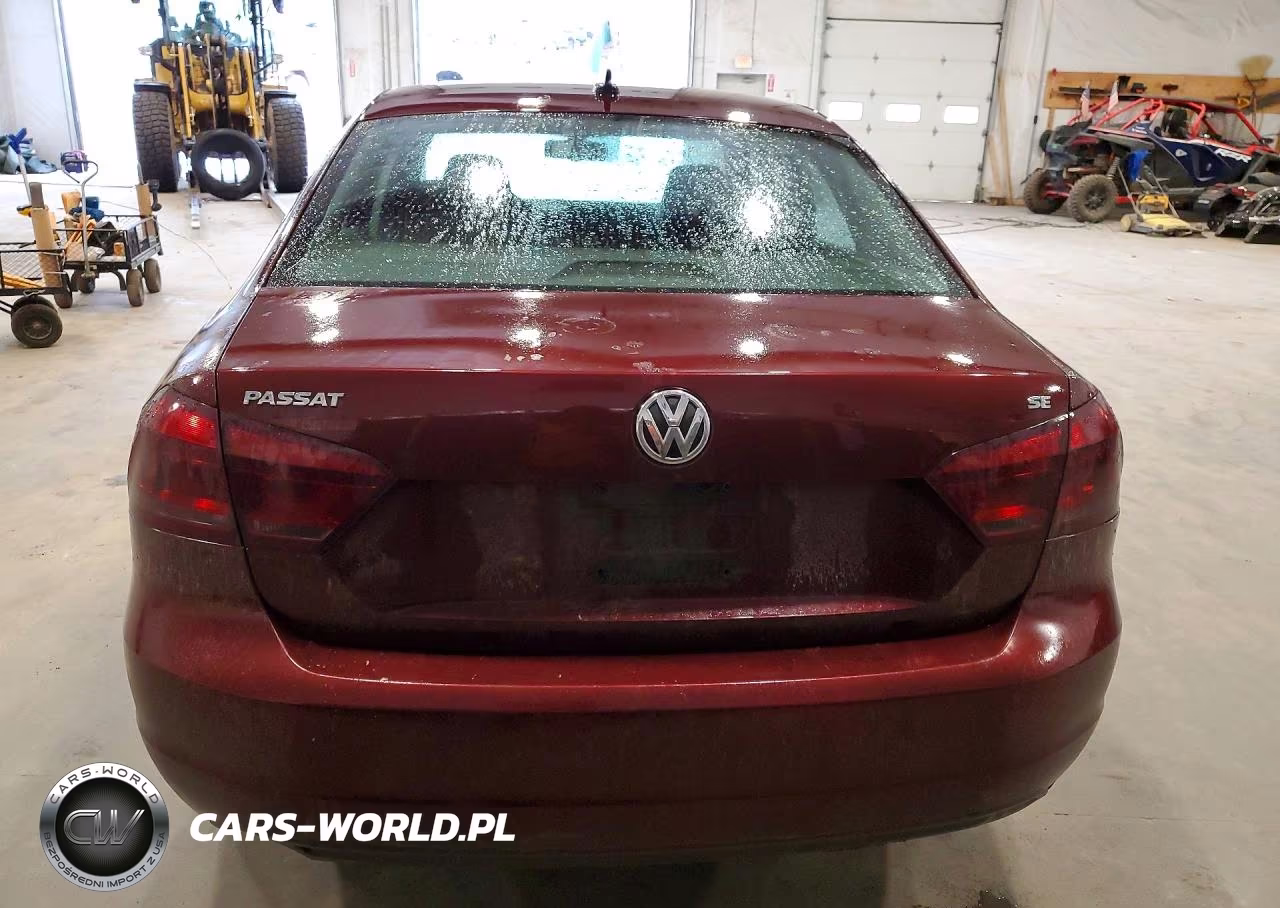 2012 Volkswagen Passat VIN:1VWBP7A34CC020192 - 6