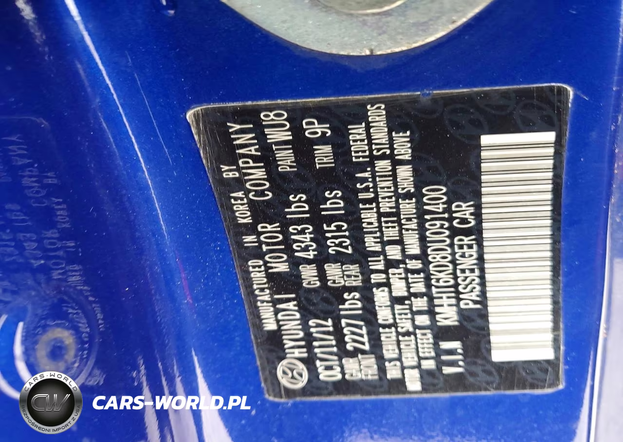 2013 Hyundai Genesis Coupe 2.0T VIN:KMHHT6KD8DU091400 - 13