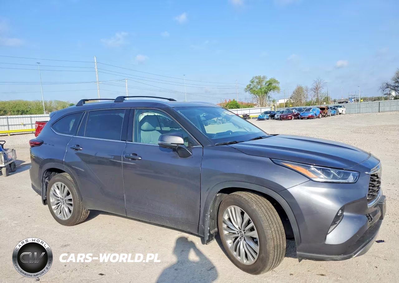 2025 Toyota Highlander Platinum VIN:5TDKDRBH3SS580929 - 4