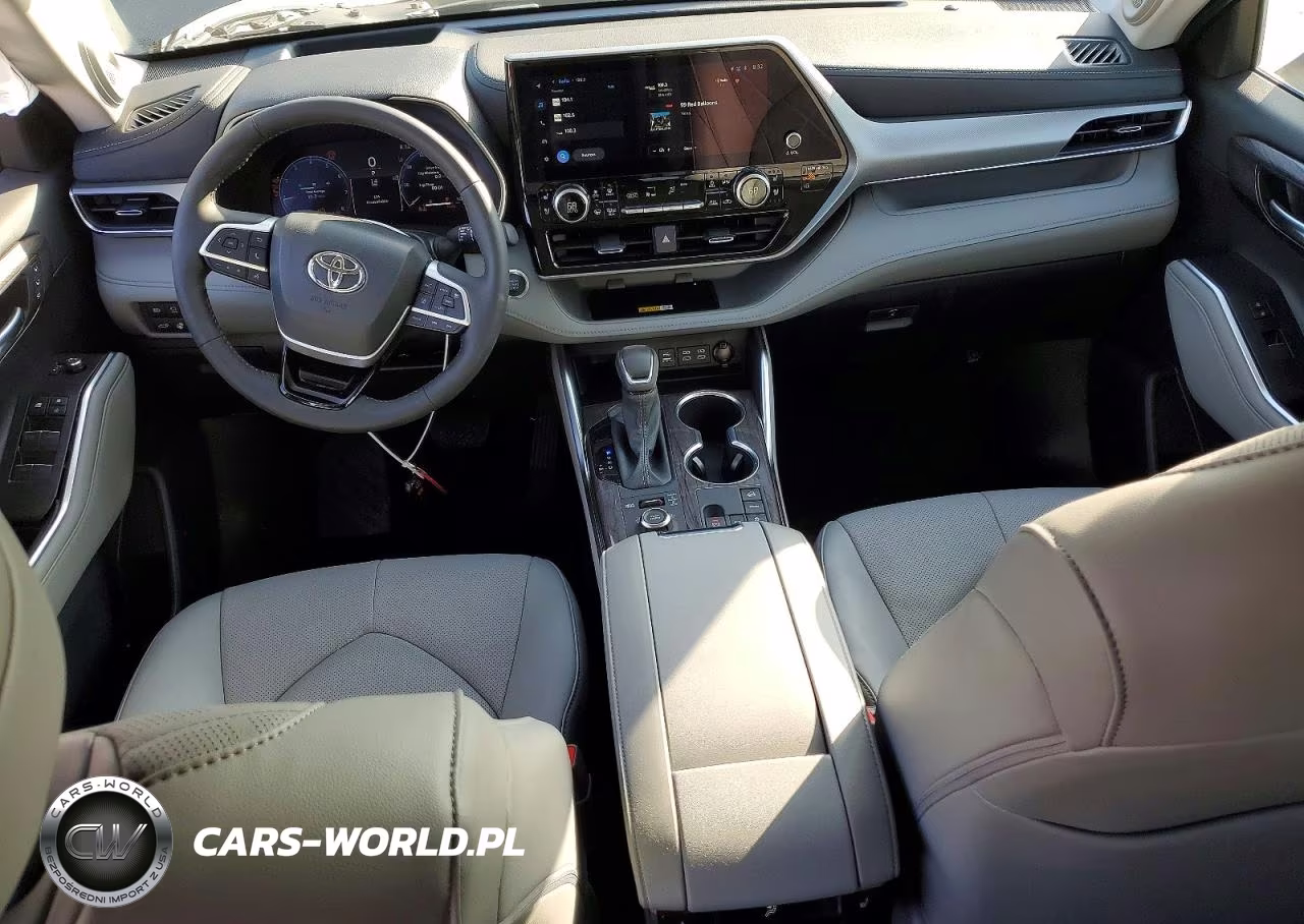 2025 Toyota Highlander Platinum VIN:5TDKDRBH3SS580929 - 8