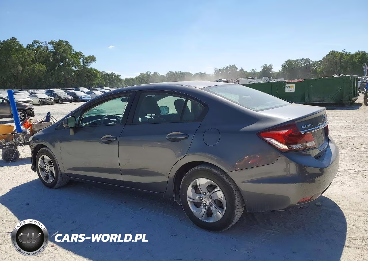 2013 Honda Civic Lx VIN:19XFB2F51DE239475 - 2