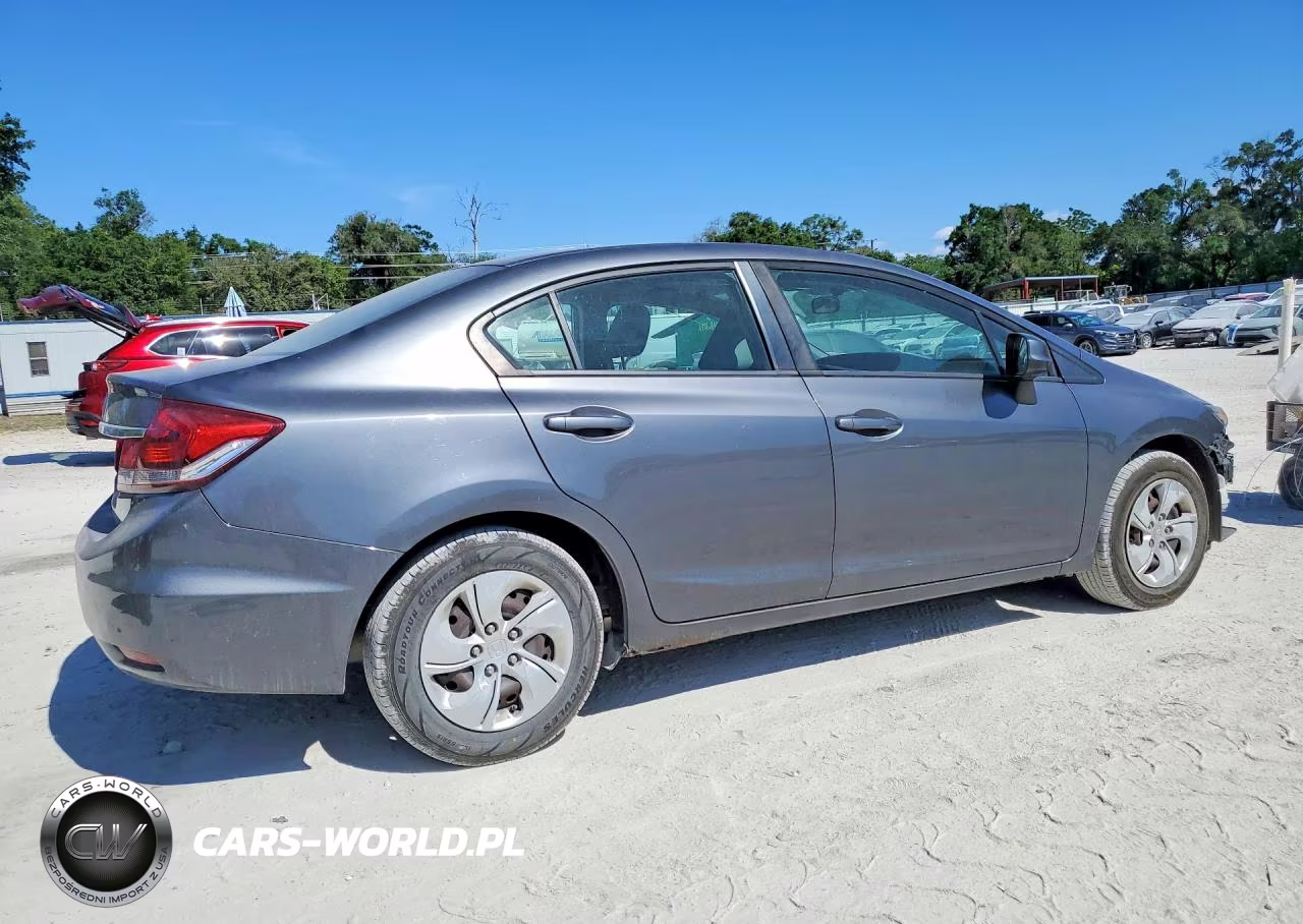 2013 Honda Civic Lx VIN:19XFB2F51DE239475 - 3