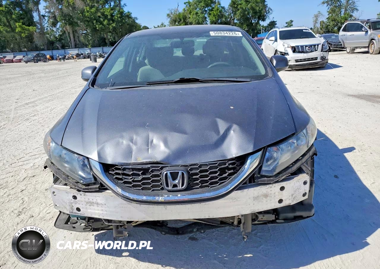 2013 Honda Civic Lx VIN:19XFB2F51DE239475 - 5