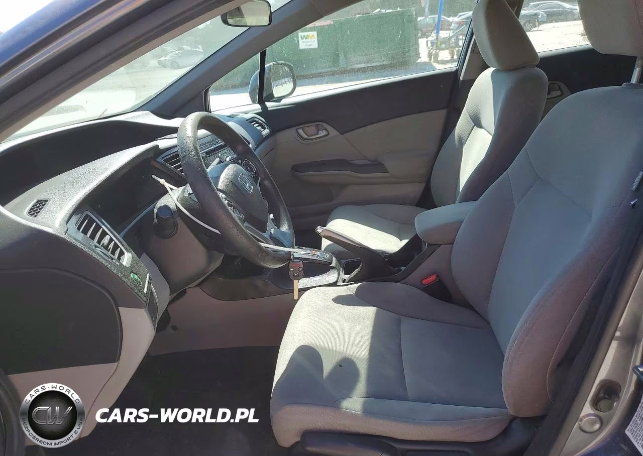 2013 Honda Civic Lx VIN:19XFB2F51DE239475 - 7