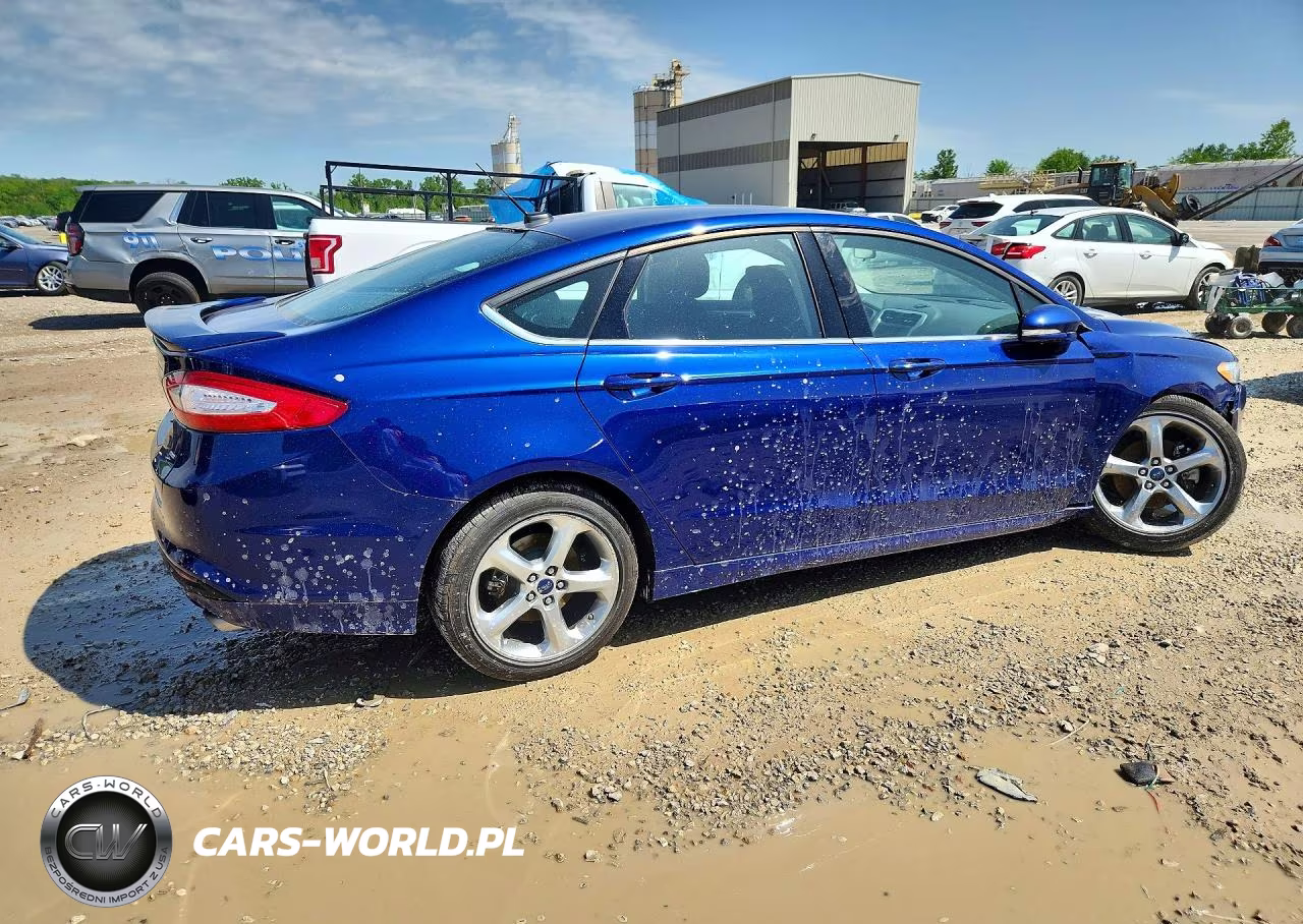 2014 Ford Fusion Se VIN:3FA6P0H75ER337025 - 3