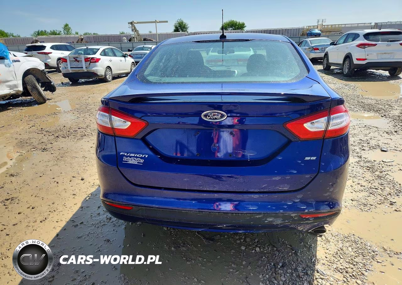 2014 Ford Fusion Se VIN:3FA6P0H75ER337025 - 6
