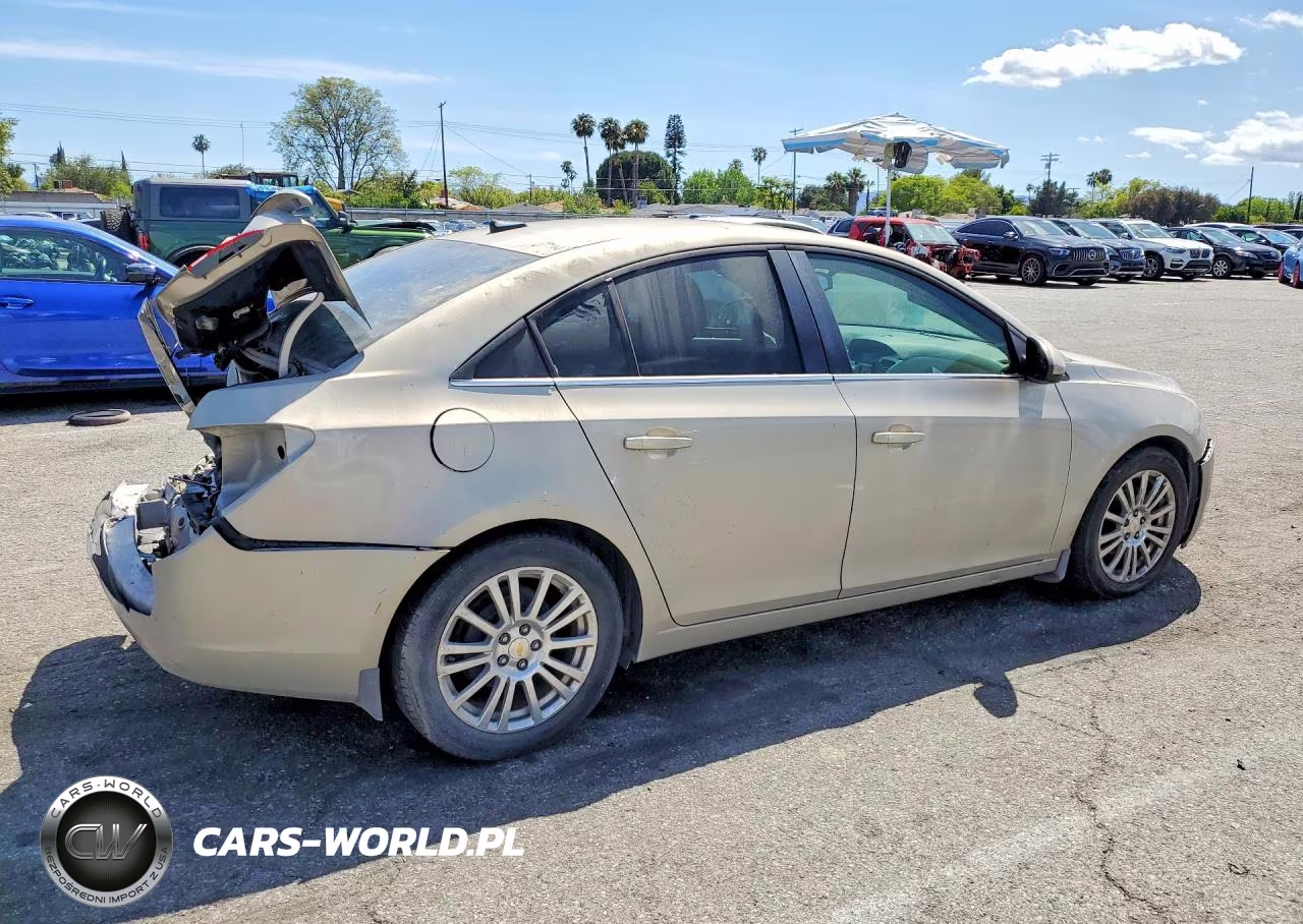 2011 Chevrolet Cruze Eco VIN:1G1PJ5S91B7301657 - 3