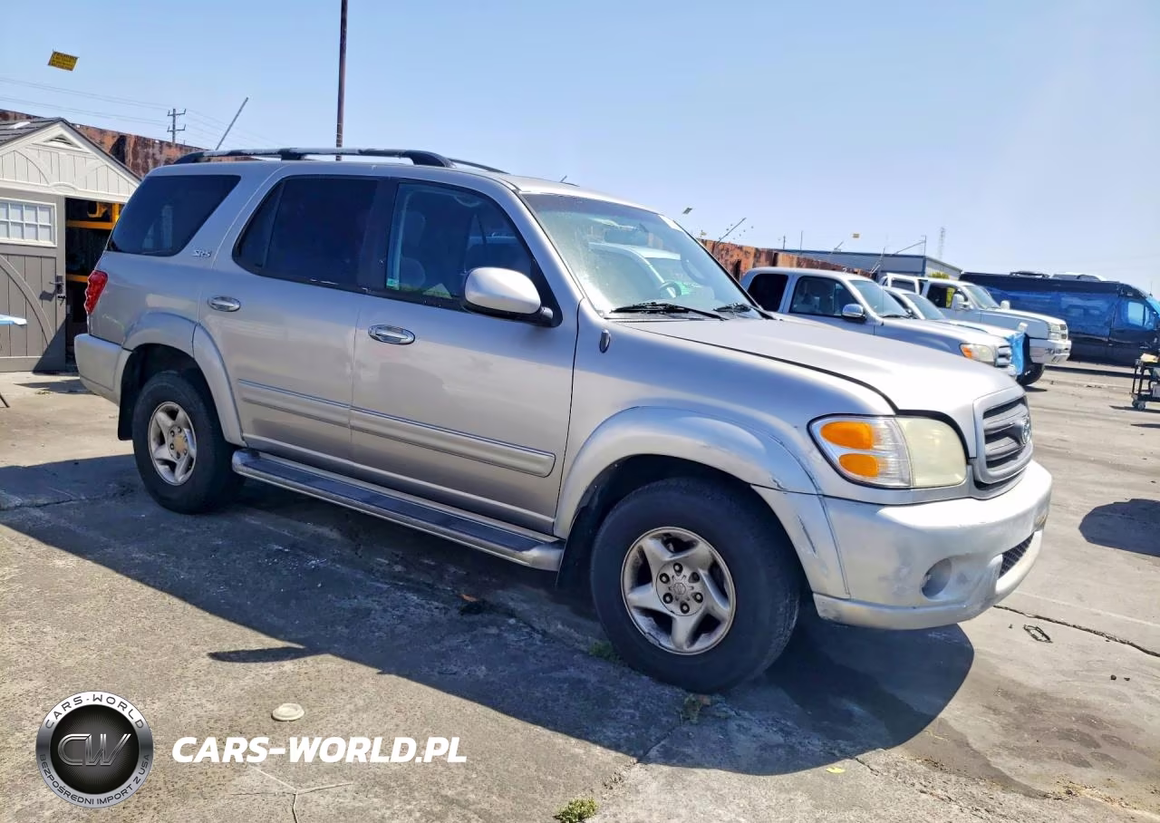 2001 Toyota Sequoia Sr5 VIN:5TDZT34A61S038673 - 4