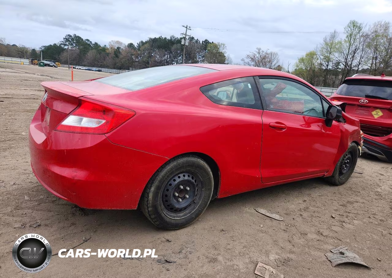 2012 Honda Civic Lx VIN:2HGFG3B59CH561928 - 3