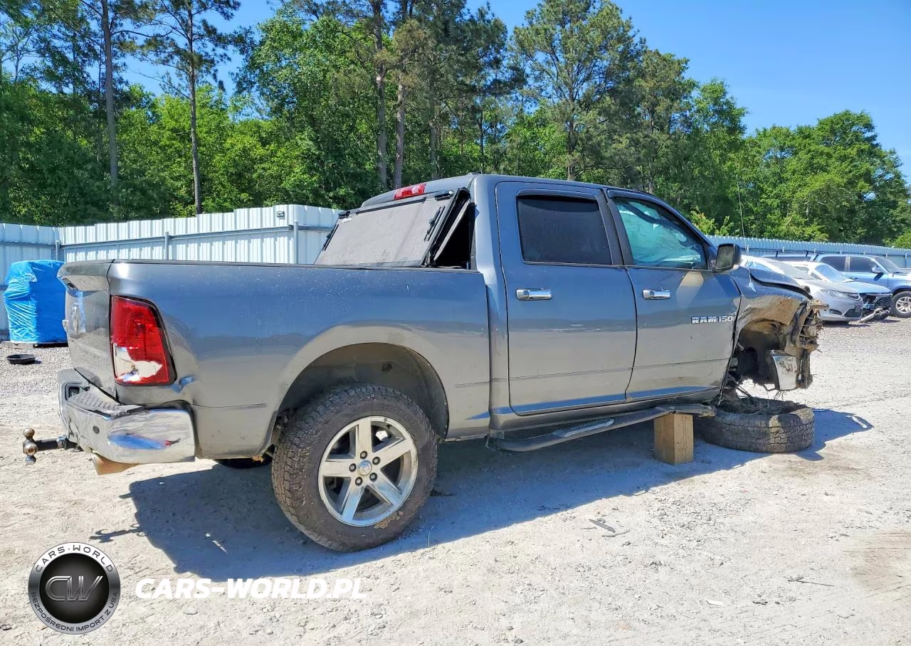 2012 Dodge Ram 1500 Slt VIN:1C6RD6LT8CS281422 - 3