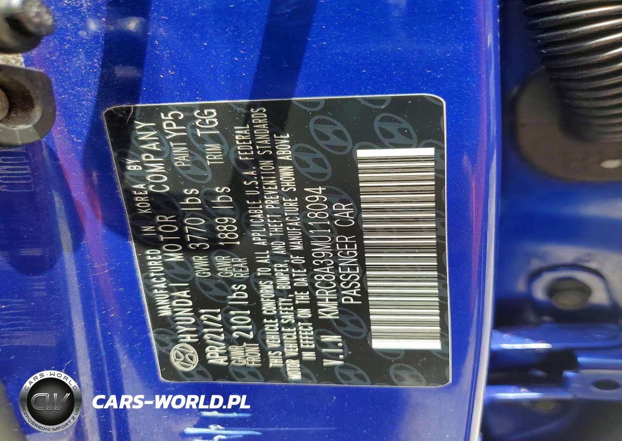 2021 Hyundai Venue Sel VIN:KMHRC8A39MU118094 - 12
