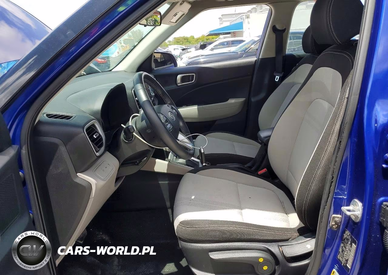 2021 Hyundai Venue Sel VIN:KMHRC8A39MU118094 - 7