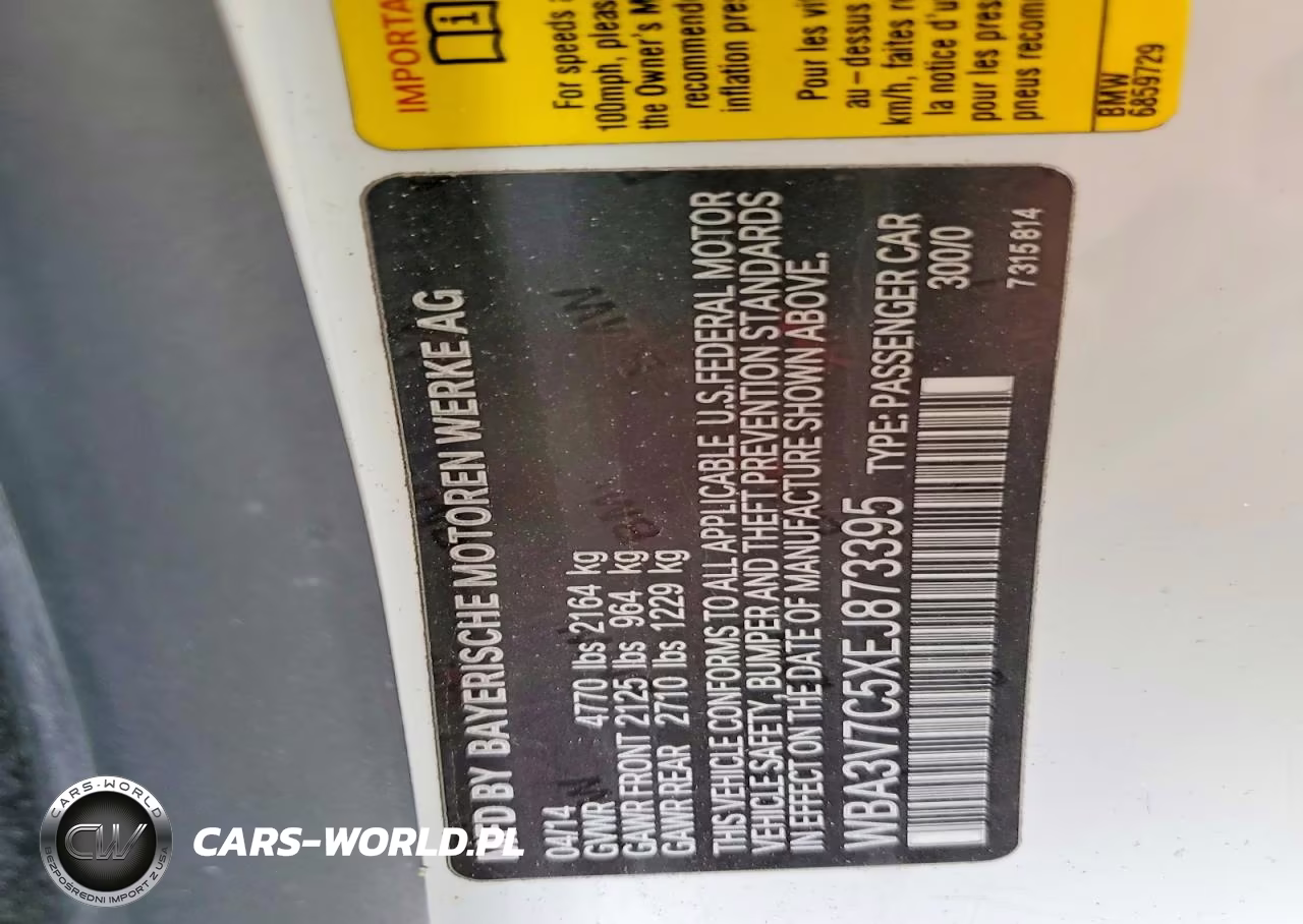 2014 BMW 428 I Sulev VIN:WBA3V7C5XEJ873395 - 12
